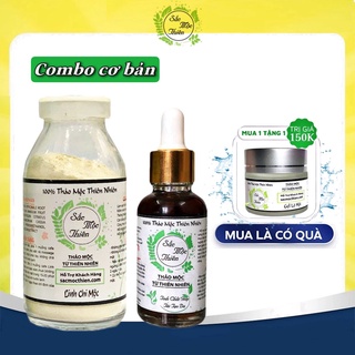 Combo Tái Tạo Da Sắc Mộc Thiên - Cải Thiện Mụn, Thâm Nám, Tàn Nhang, Phục Hồi Sẹo Rỗ