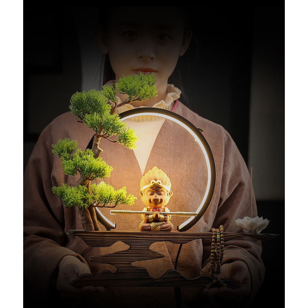 Tượng Phật và Kệ Cây Đèn Led vòng (Tặng kèm 5 phụ kiện) - giảm giá sốc | BigBuy360 - bigbuy360.vn