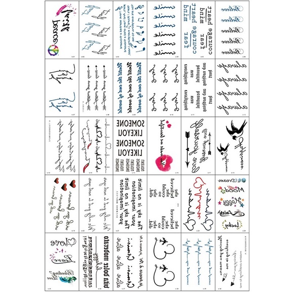 Hình Xăm Dán Tạm Thời Lên Luôn Miếng Tatoo Chống nước Siêu đẹp Tha Thu Siêu nét K017