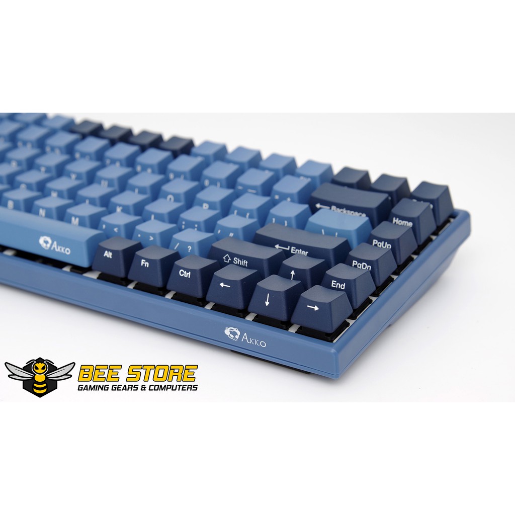 Bàn phím cơ AKKO 3084 OceanStar | Keycap PBT | 84 phím | Tặng kèm 8 keycap