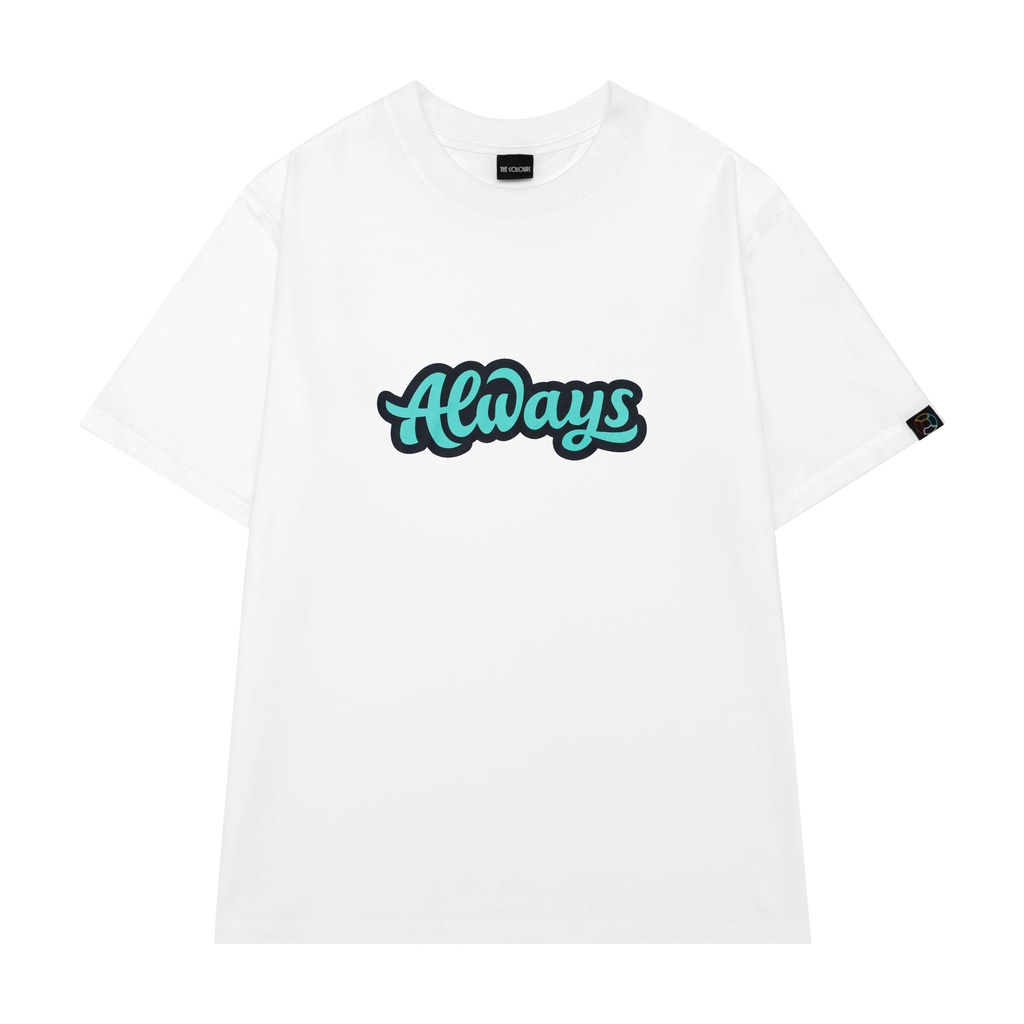 Áo thun ALWAYS local, phom unisex, chất cotton 2c cực thoáng mát,thoải mái,năng động- 5 Màu