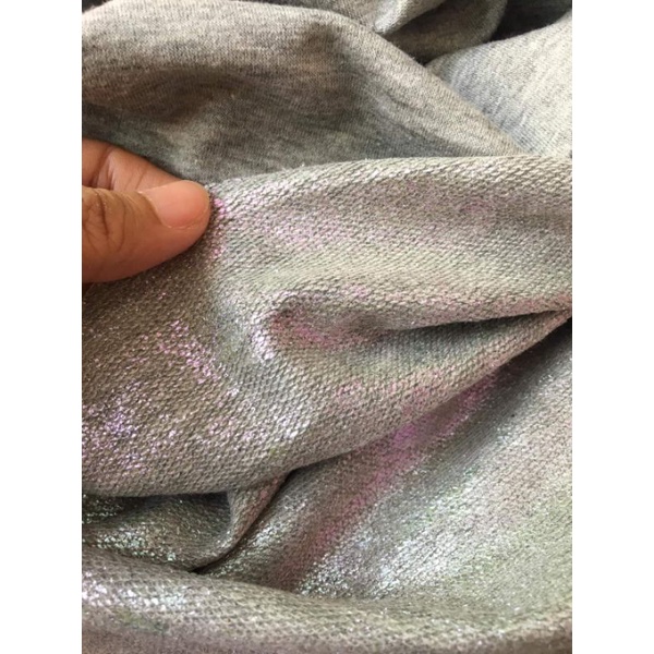 Vải thời trang ánh nhũ