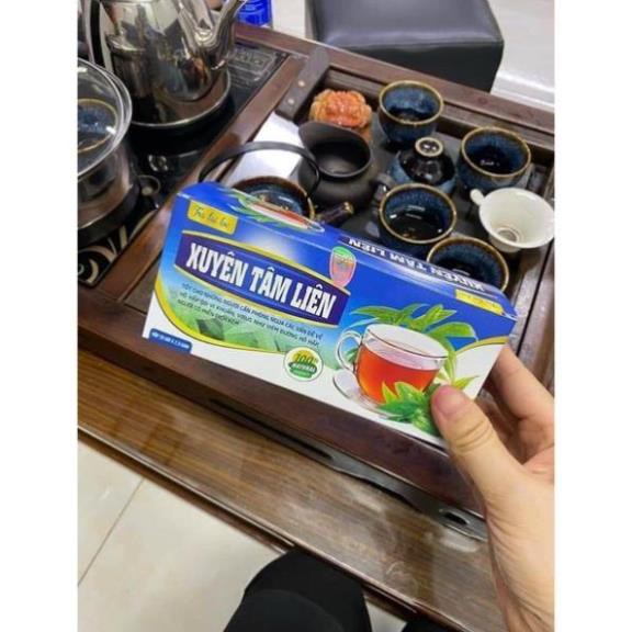 Trà Thảo mộc Xuyên Tâm Liên hỗ trợ tăng đề kháng giảm bệnh về đường hô hấp 20 gói | BigBuy360 - bigbuy360.vn