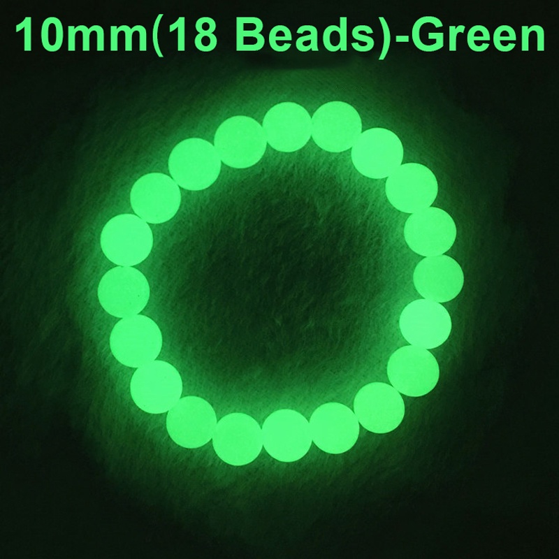 Vòng Tay Hạt Đá Phát Sáng Thời Trang Đường Kính 6mm-20mm 2022