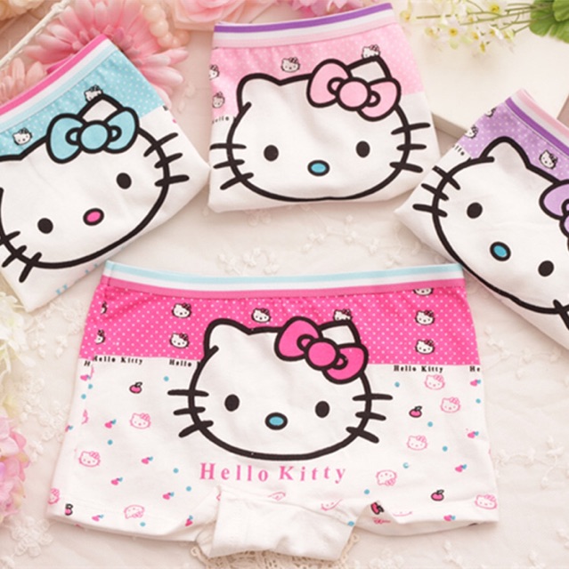 Quần chip đùi Hello Kitty (giao ngẫu nhiên theo size)