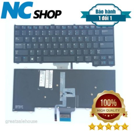 Bàn phím laptop Dell LATITUDE 12 14 7000, E7420 E7240 E7440 – E7240 E7440