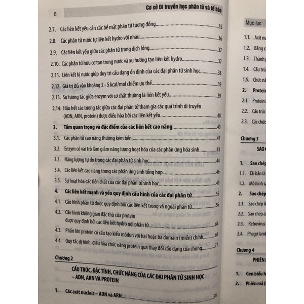 Sách - Cơ sở Di truyền học phân tử và tế bào