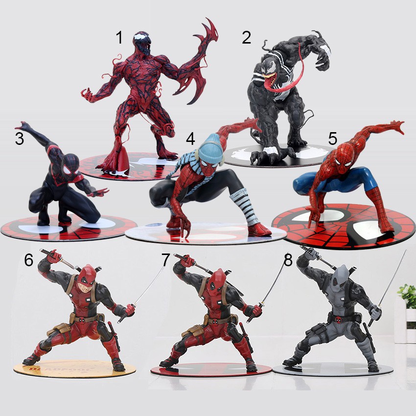 Mô hình đồ chơi nhân vật siêu anh hùng Deadpool bằng nhựa PVC cao cấp