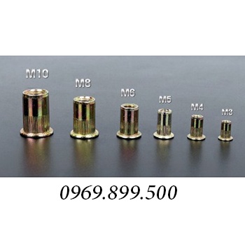 Ốc rút, Ecu rút, đinh tán rút M3, M4, M5, M6, M8, M10 chất lượng cao( combo 100 sản phẩm)