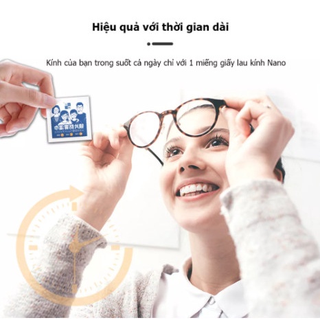 Khăn Giấy Lau Kính Chống Hơi Nước Công Nghệ Nhật Bản