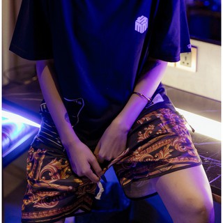 Quần short "baroque"-