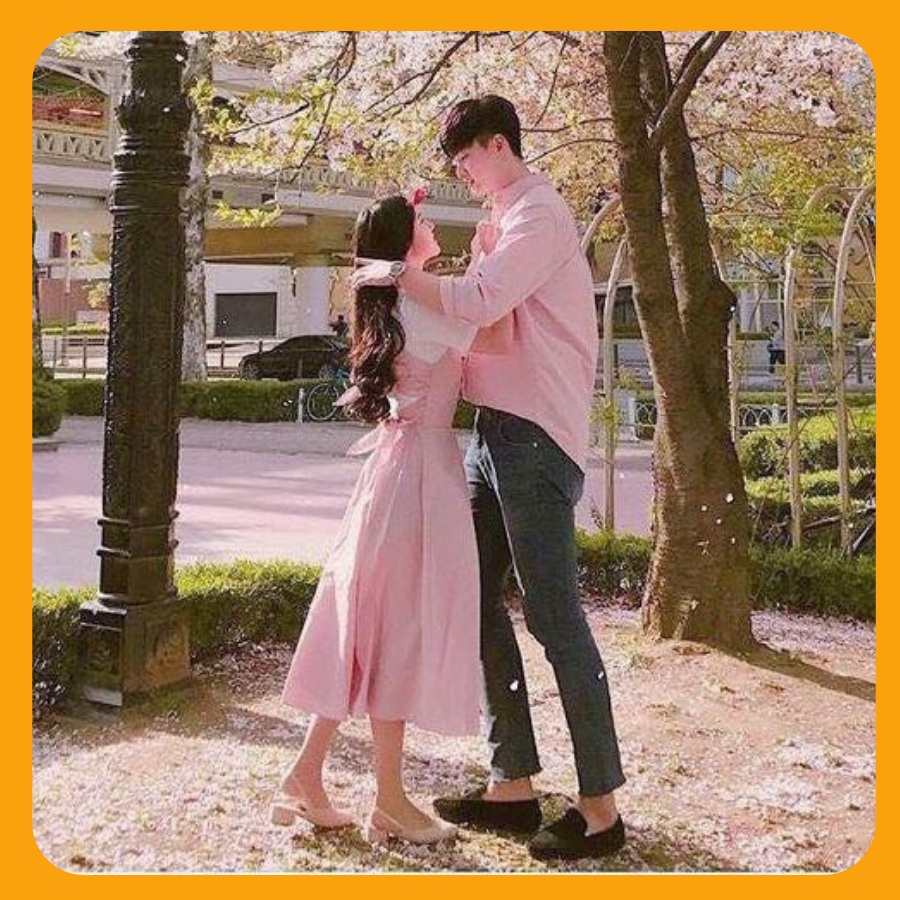 Áo đôi áo cặp 🎀FREESHIP🎀 Áo đôi nam nữ đẹp Set áo váy sơ mi Hàn Quốc dáng dài COUPLE STORE