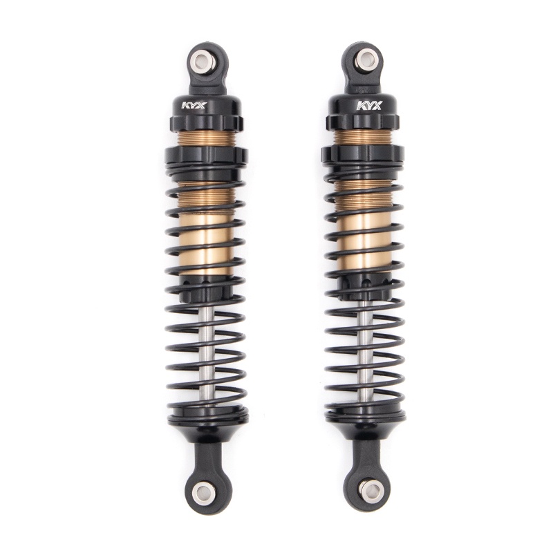 Phuộc Giảm Xóc 90mm Bằng Kim Loại Cho Xe Điều Khiển Từ Xa TRX4 SCX10 D90 RGT EX86100 1 / 8