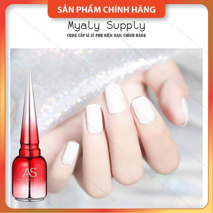 Sơn gel AS Đen Trắng Nước Gạo Cao Cấp