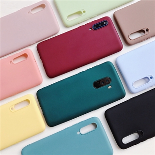 Ốp Điện Thoại Silicone Màu Trơn Mặt Nhám Cho Xiaomi Redmi Note 9 Pro Max Note 9s Redmi K20 Note 7 Pro