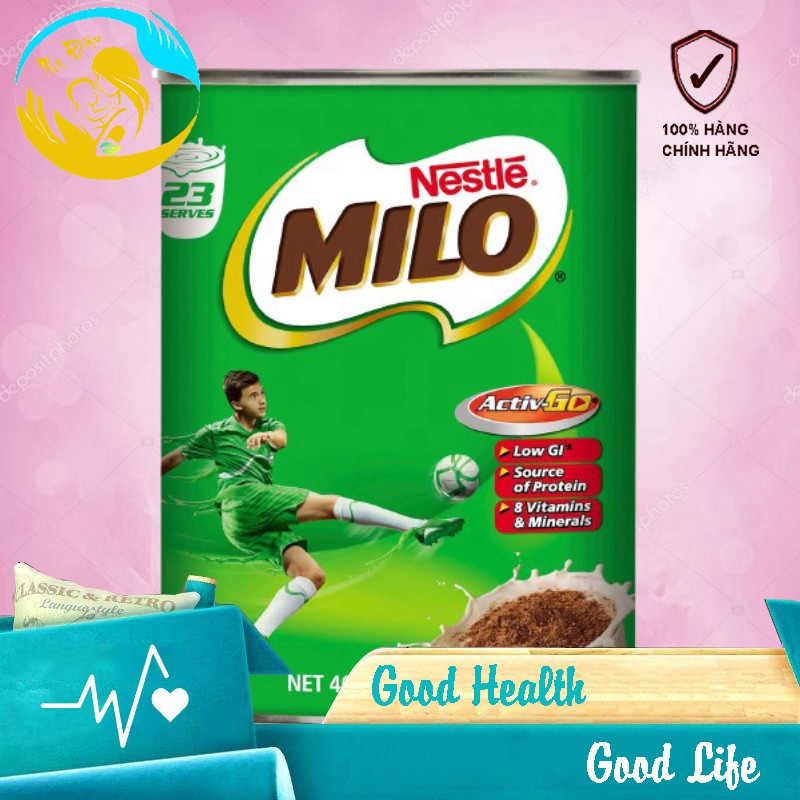 Sữa Nestle Milo, Úc (1kg) bổ sung dưỡng chất tăng chiều cao, miễn dịch, phát triển trí não cho bé từ 2 tuổi và người lớn