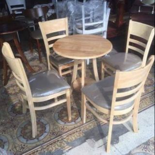 Bàn ghế cafe, bàn ghế quán ăn, bàn ghế gỗ giá rẻ