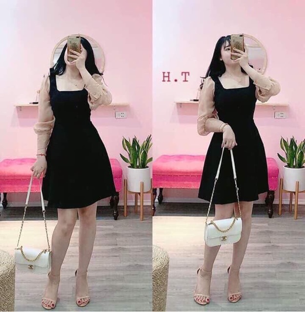 Váy umi buộc nơ vai- quảng châu | BigBuy360 - bigbuy360.vn