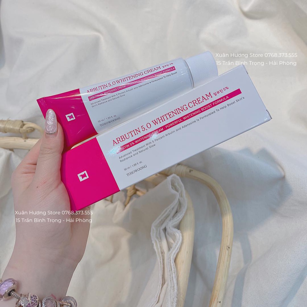 Kem dưỡng trắng ARBUTIN 5% TOSOWOONG HÀN