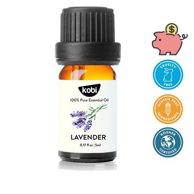 Tinh dầu Oải Hương Kobi Lavender 5ml thơm phòng khử mùi thư giãn dùng khuếch tán