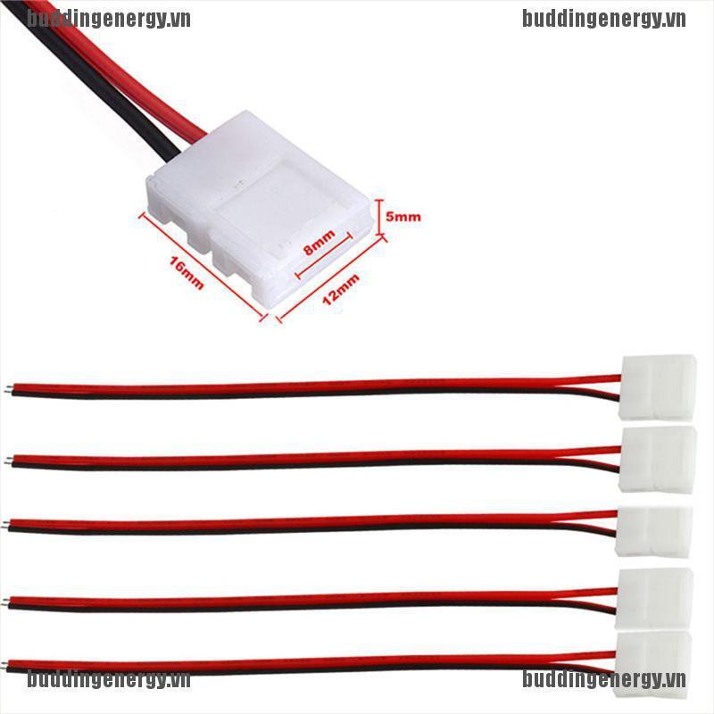 Set 10 đầu nối dây đèn LED 2 chấu 3528 / 5050 tiện dụng