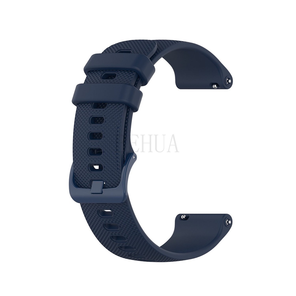 Dây đeo silicon 18 20 22mm cho đồng hồ thông minh Garmin Vivoactive 3 4 4s/ Venu 2 2s Samsung Galaxy 42mm 46mm