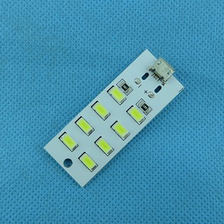Module 8 bóng LED siêu sáng nguồn micro USB- Linhkiendientusv.vn