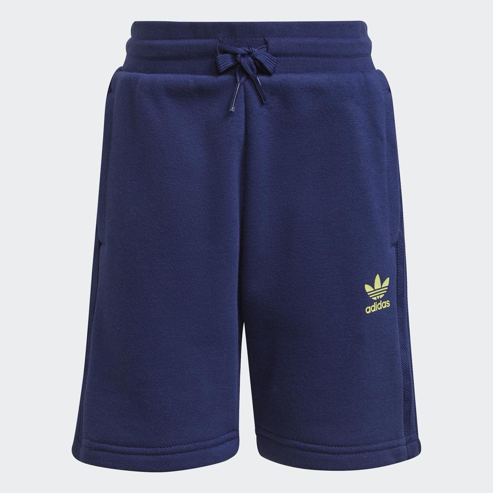 Quần Ngắn adidas ORIGINALS Bé trai Set Áo Thun Quần Short Phủ Họa Tiết Rằn Ri Màu đen H20302