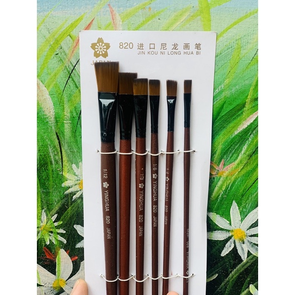 💯  Bộ cây cọ vẽ màu nước rẻ đẹp