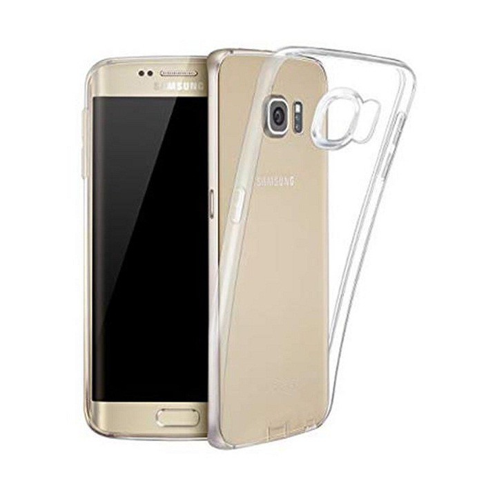 Ốp lưng dẻo trong suốt cho Samsung Galaxy S6 Edge / S6 Edge Plus hiệu Ultra Thin mỏng 0.6mm, chống trầy xước