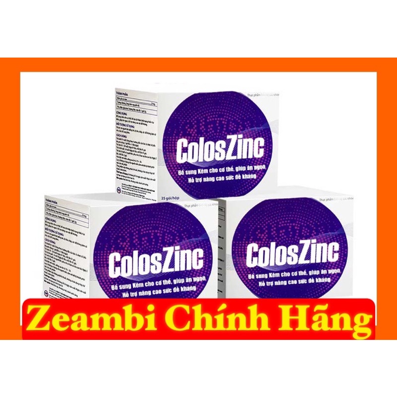 Kẽm coloszinc cho bé yêu