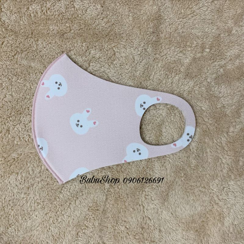 KHẨU TRANG VẢI KHÁNG KHUẨN DOT TO DOT HÀN QUỐC
