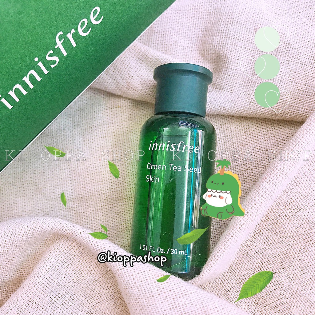 Set mini chăm sóc da mới innisfree Green Tea Tri Biotics Kit