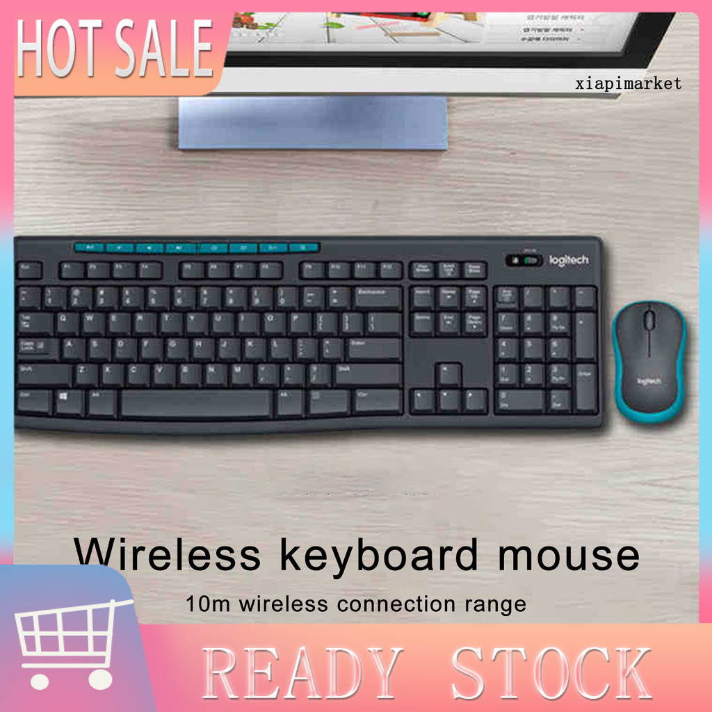 Combo Bàn Phím + Chuột Không Dây Logitech Mk275 1000dpi