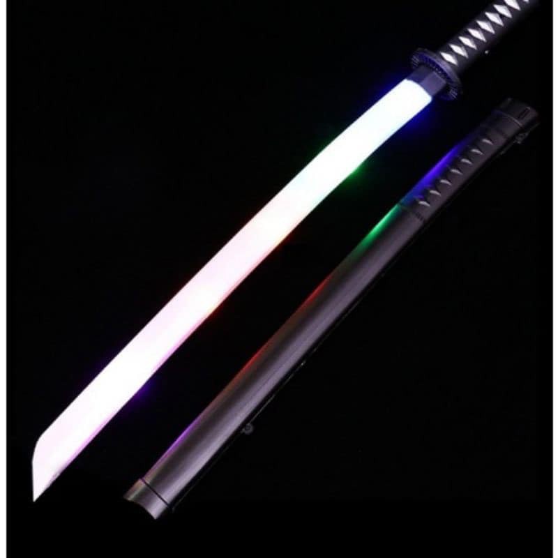 [kèm 3 pin] Kiếm ánh sáng hot trend 2022, kiếm phát sáng katana nhiều màu sắc