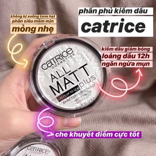 Phấn phủ Catrice All Matt