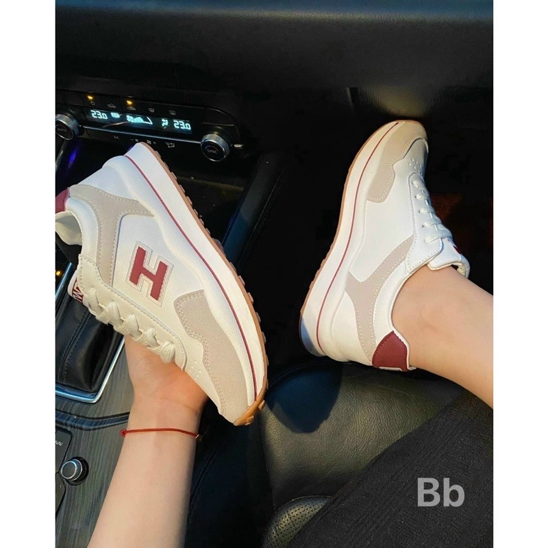 Giầy thể thao chu h nữ☘️giầy thể thao hoạ tiết GG ❤️lỗ dây có khuy bọc❤️hàng loại 1🍄