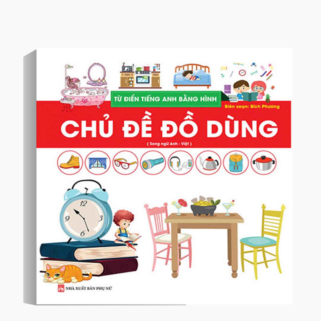 Sách - Từ Điển Tiếng Anh Bằng Hình - Đồ Dùng