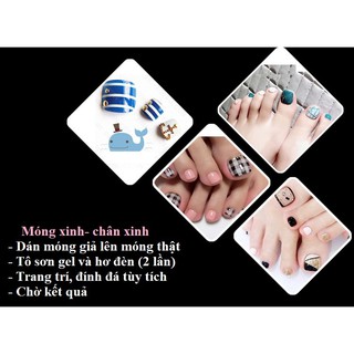 Bịch 500 Móng Chân Giả có tai