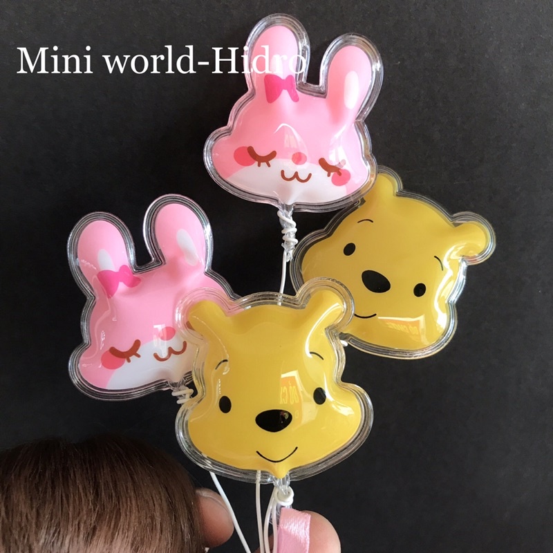 Mô hình bóng bay mini tí hon tỉ lệ 1/6, 1/8, 1/12 dùng cho búp bê Barbie, bjd, holala, Baboliy