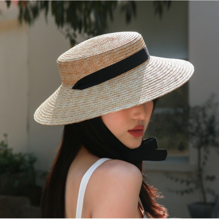 Nón Cối Rộng Vành Thời Trang Đi Biển Cho Nữ