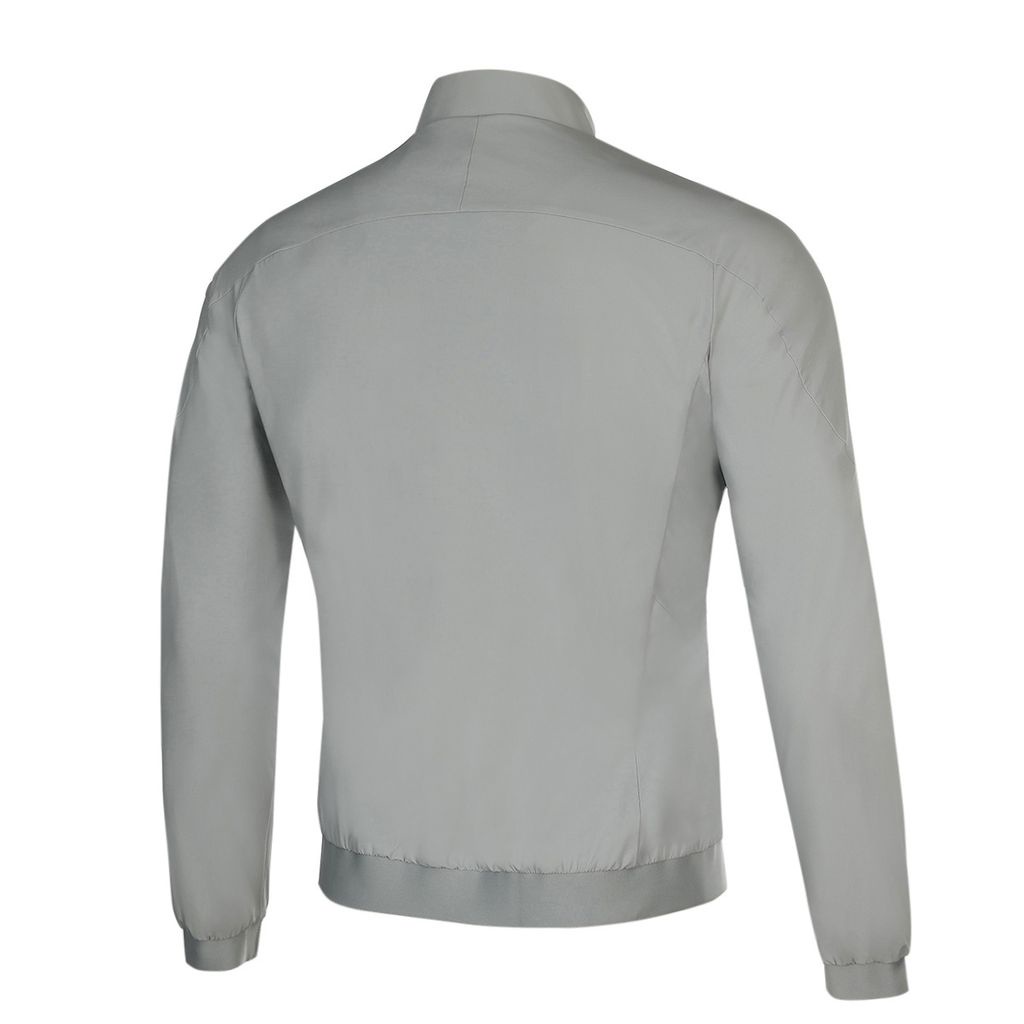 Bộ gió CHÍNH HÃNG LINING, áo 2 lớp, túi khóa, 3 màu Ghi, Xanh, Đen