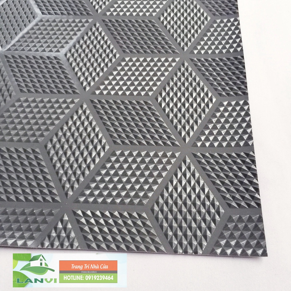 Thảm nhựa lưới kim cương chống trơn trượt dày 2mm dùng cho nhà tắm, hồ bơi, toilet khổ 1.2m