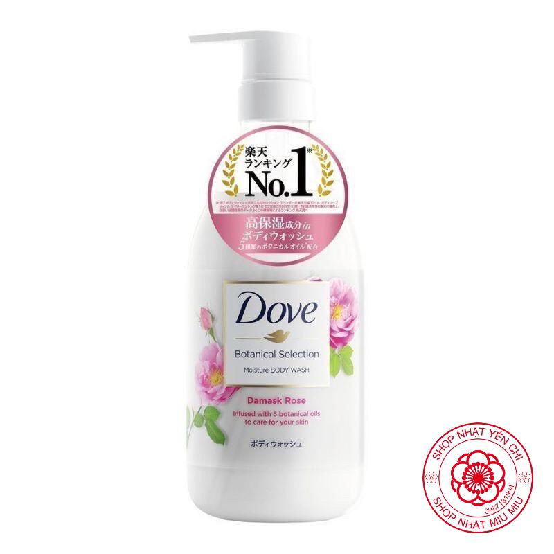 Sữa tắm Dove Nhật bản 500ml đủ màu