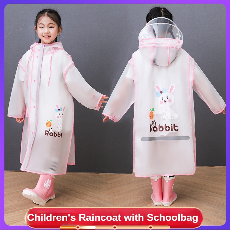 Áo Mưa Hai Mặt Có Khóa Kéo Cao Cấp Thời Trang Cho Bé