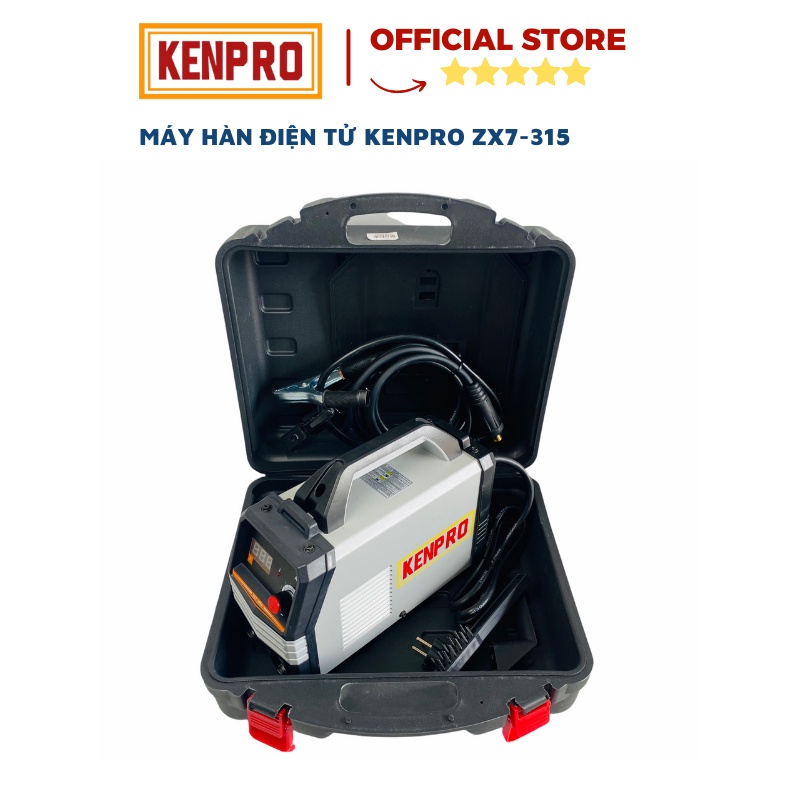 [Mã BMBAU300 giảm 10% đơn 499K] Máy Hàn Điện Tử Kenpro ZX7-315 Hàn Liên Tục Que 4.0mm Bảo Hành 12 Tháng