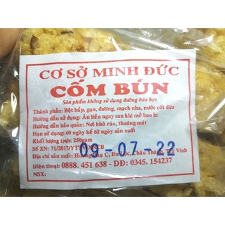 Cốm gạo/chà bông