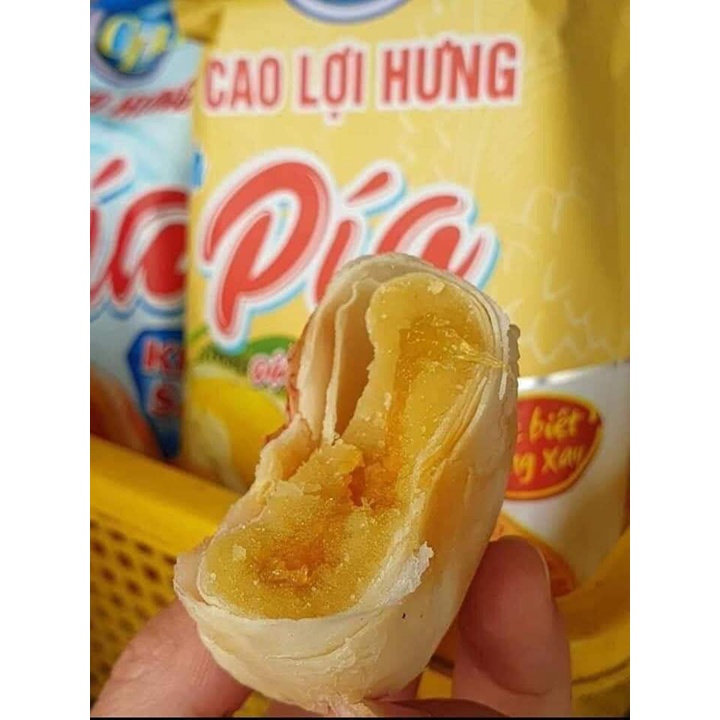 COMBO 2 LỐC BÁNH PÍA ĐẬU XANH SẦU RIÊNG CAO LỢI HƯNG - ( mỗi lốc gồm 3 gói bánh pía )