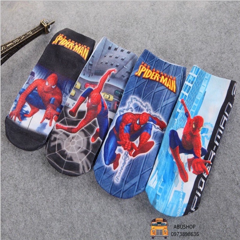 Tất siêu nhân cho bé set 10 đôi