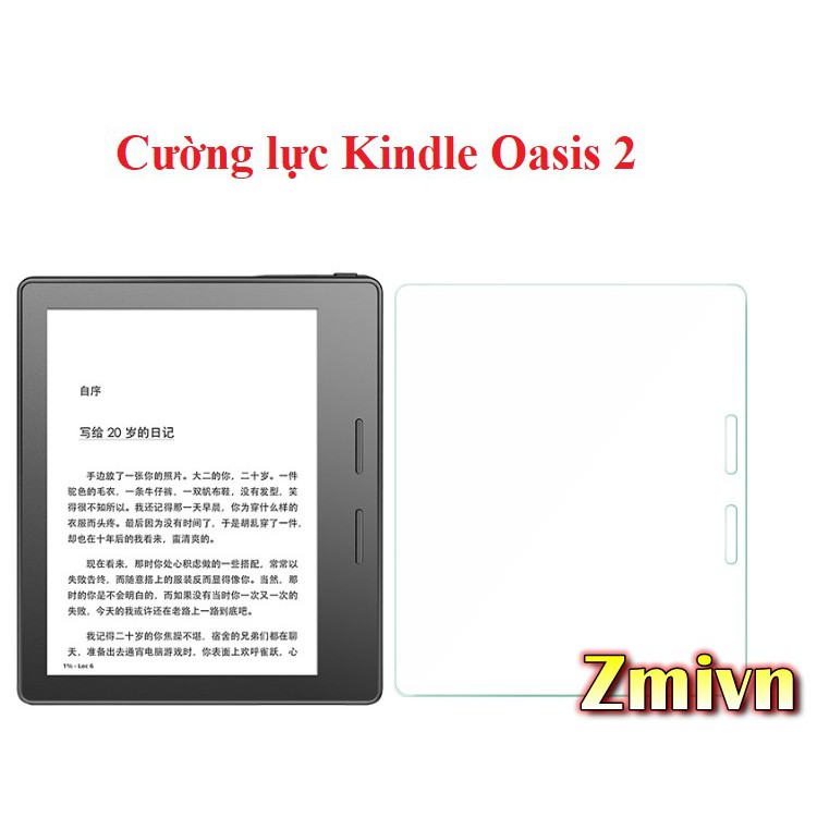 [ Kindle Oasis 2] Miếng dán cường lực 9H cho Kindle Oasis 2